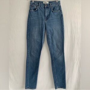 Reformation Women’s High Rise Skinny Jeans in Rhine Size 26